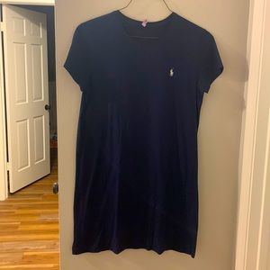 Navy Polo by Ralph Lauren shirt dress size XL